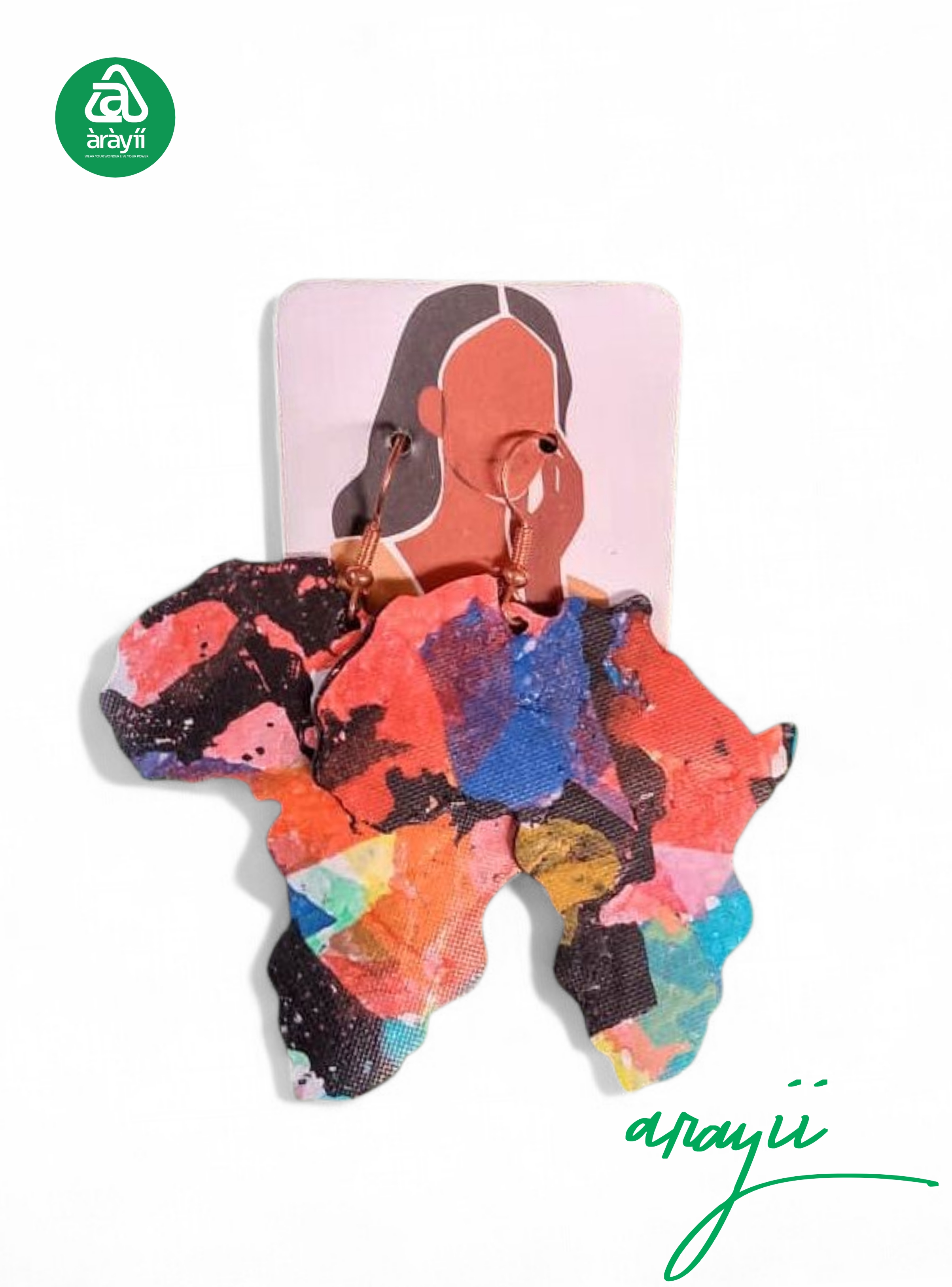 Africa earrings